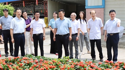 自治區(qū)政協(xié)常委、梧州市政協(xié)主席黃振饒蒞臨百裕集團走訪調(diào)研